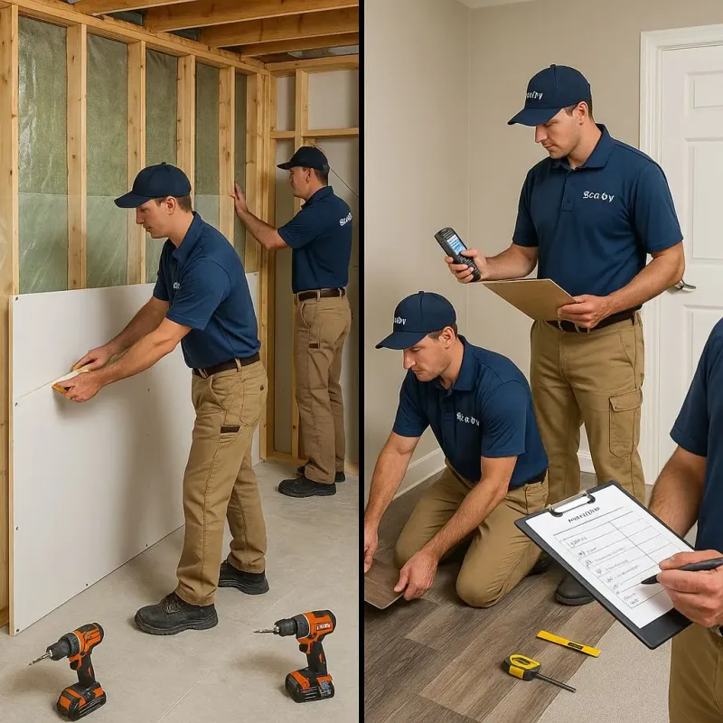 Repairs and Reconstruction process in Abbottstown, PA