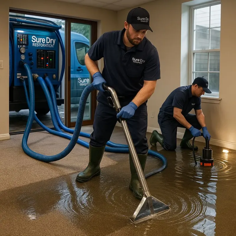 Water Extraction and Removal process in Abbottstown, PA
